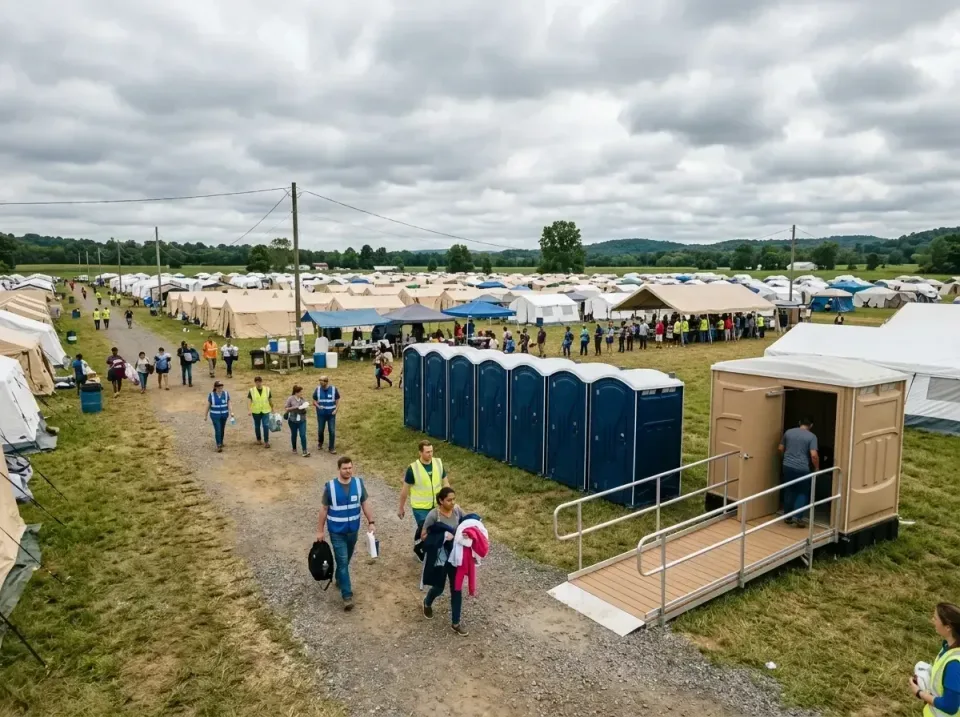 disaster-relief-camp-restrooms-010 — frequently asked questions, Dumpster & Portable Bathrooms Rental in Lake Monticello, VA